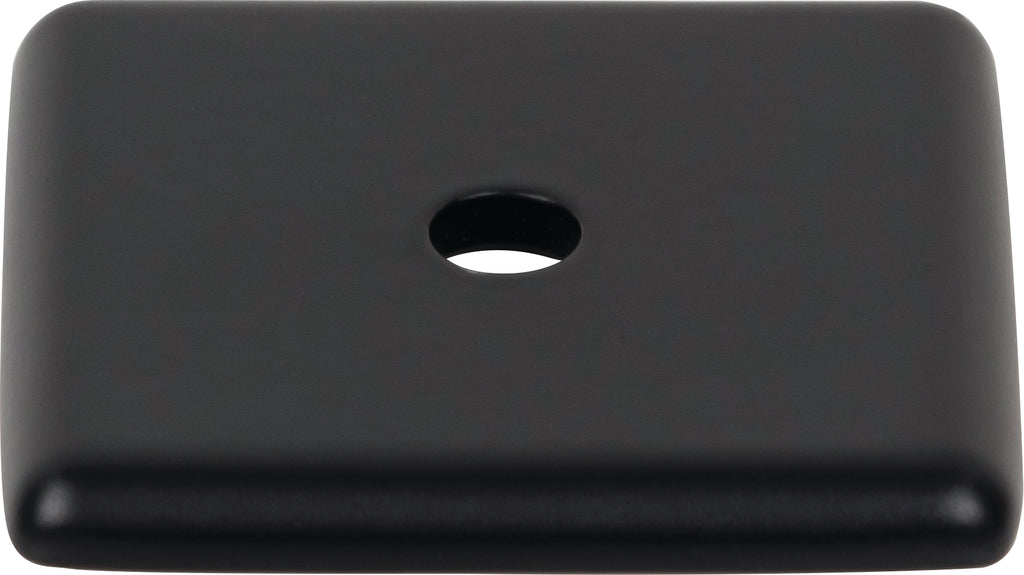Top Knobs Radcliffe Series 1-1/4"L Backplate, Flat Black