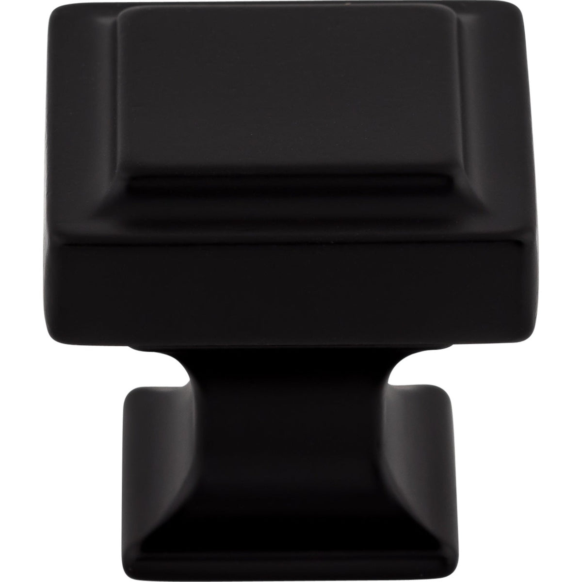 Top Knobs Ascendra Series 1-1/4"L Knob, Flat Black
