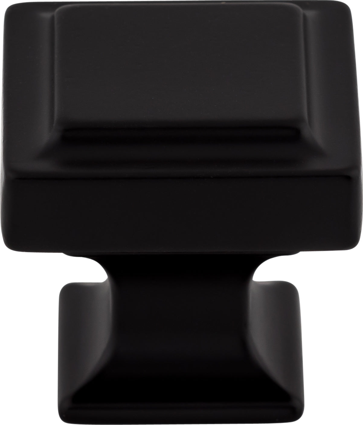Top Knobs Ascendra Series 1-1/4"L Knob, Flat Black
