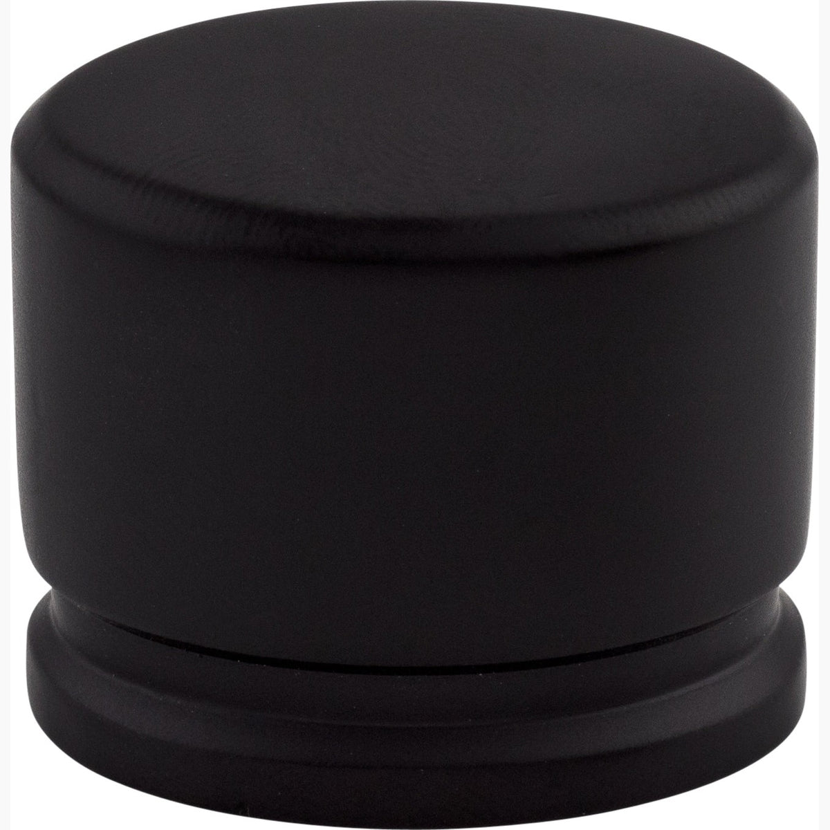 Top Knobs Oval Series 1-3/8"L Knob, Flat Black