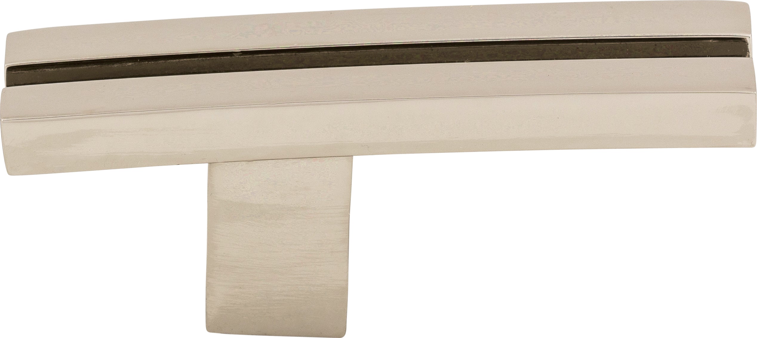 Top Knobs Inset Rail Series 2-5/8"L Knob, Polished Nickel
