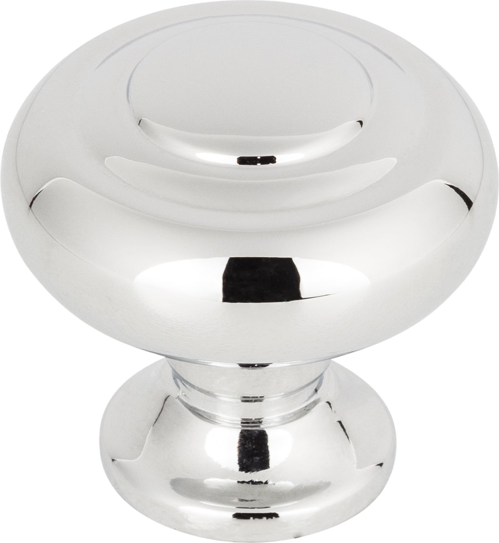 Top Knobs Kent Series 1-1/4"L Knob, Polished Chrome