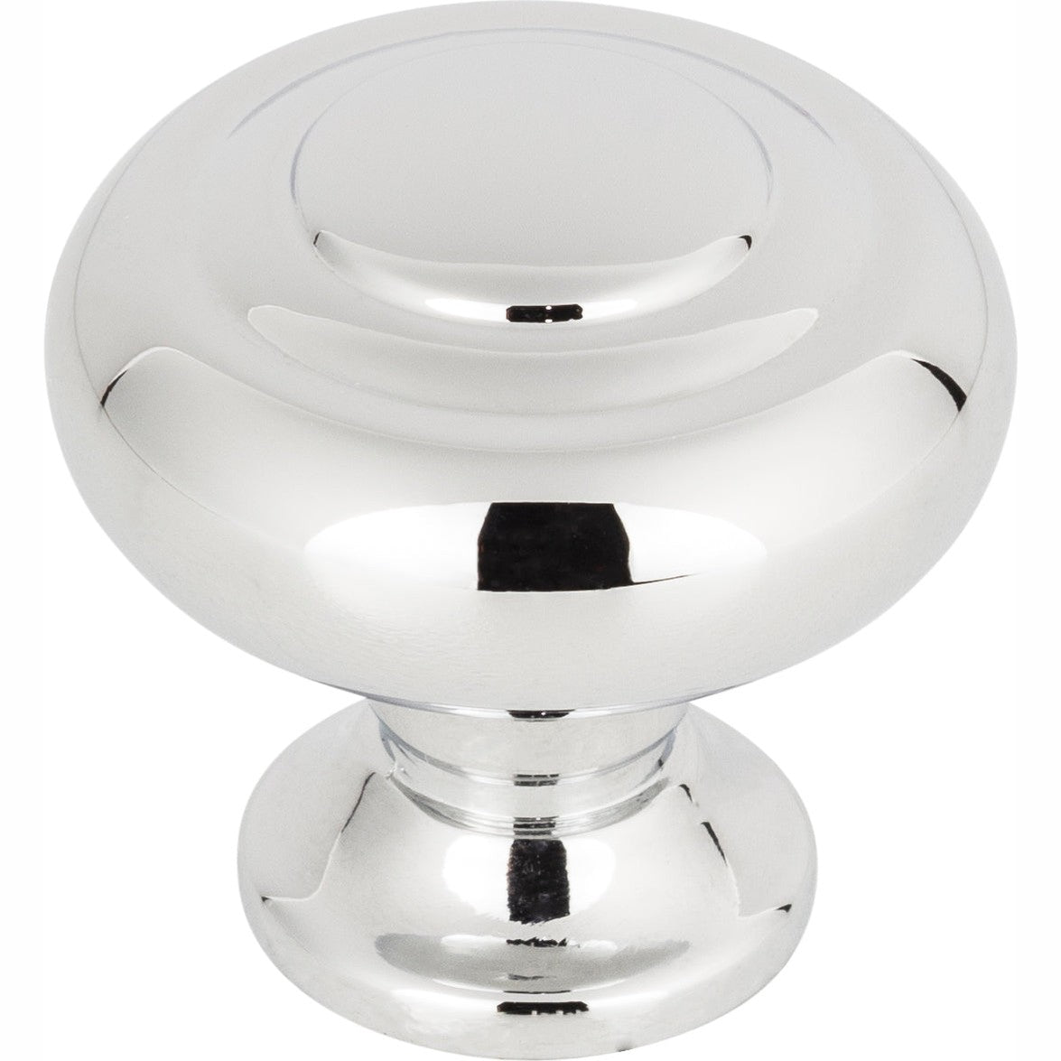 Top Knobs Kent Series 1-1/4"L Knob, Polished Chrome