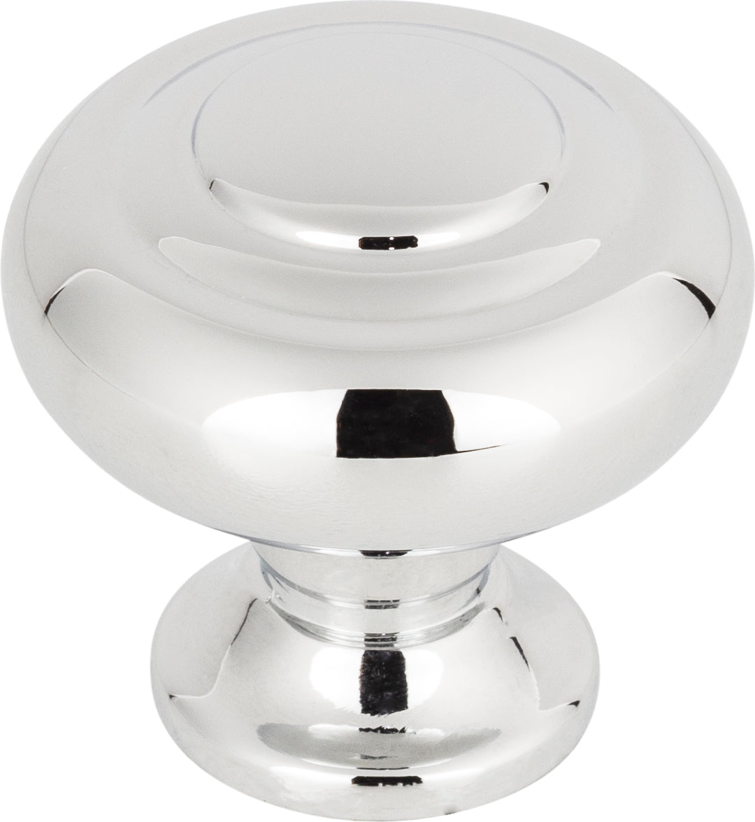 Top Knobs Kent Series 1-1/4"L Knob, Polished Chrome