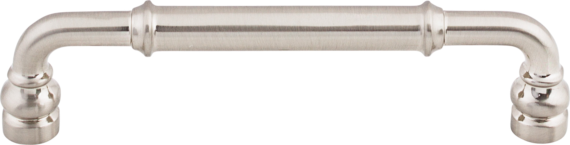Top Knobs Brixton Series 5-1/16"(128mm) CC Pull, Brushed Satin Nickel