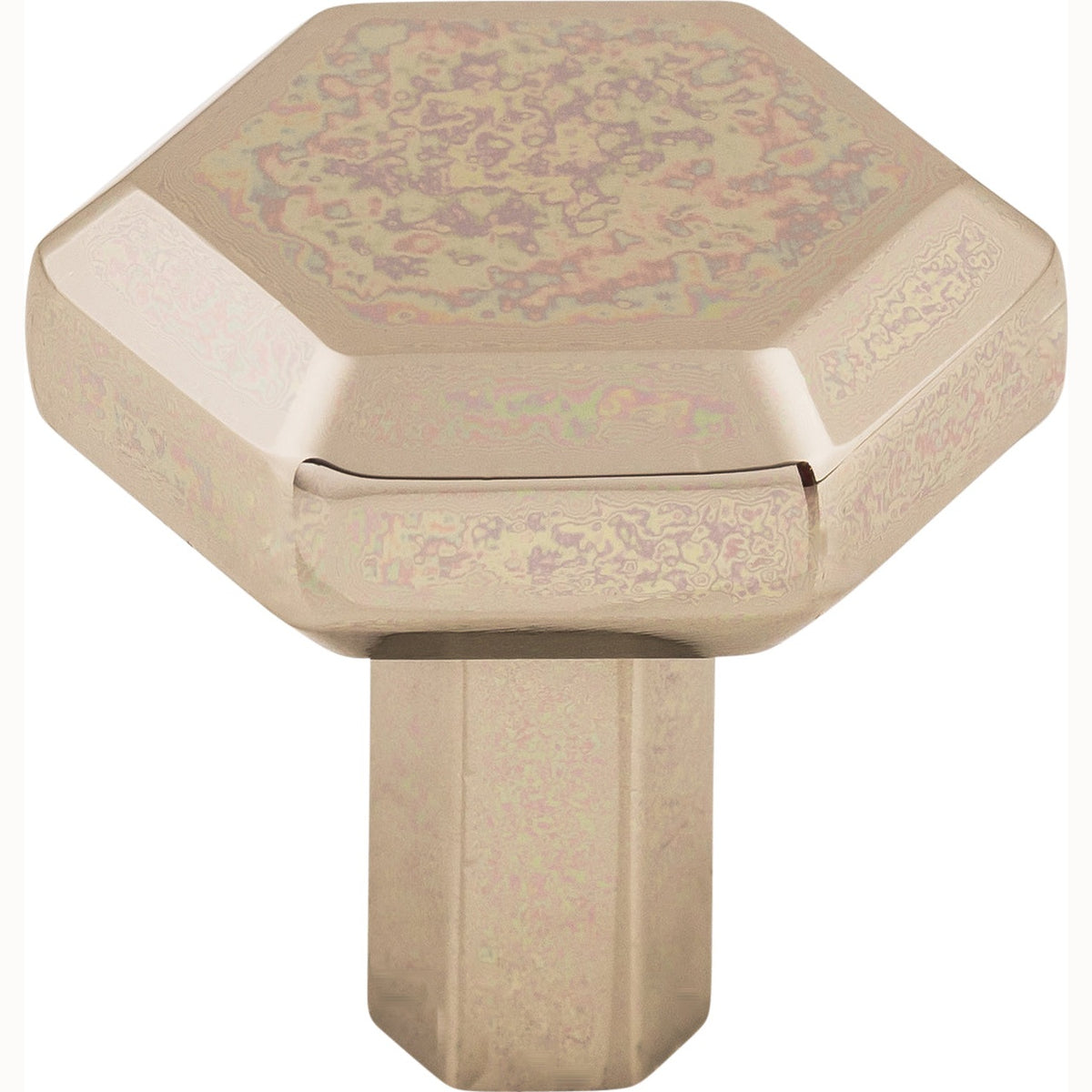 Top Knobs Lydia Series 1-1/8"L Knob, Polished Nickel
