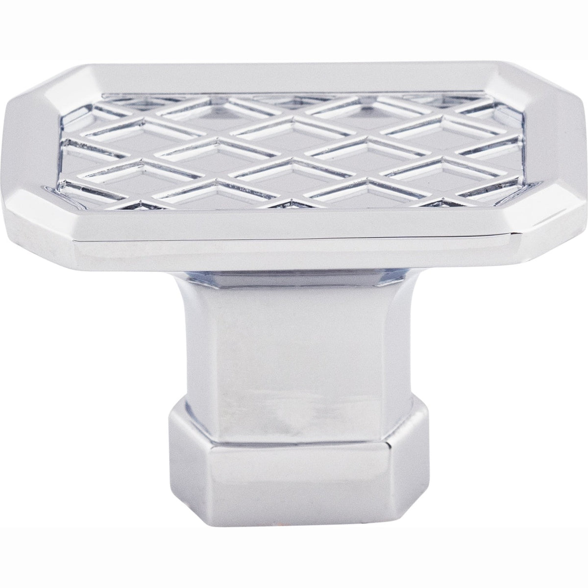 Top Knobs Tower Bridge Series 1-1/2"L Knob, Polished Chrome