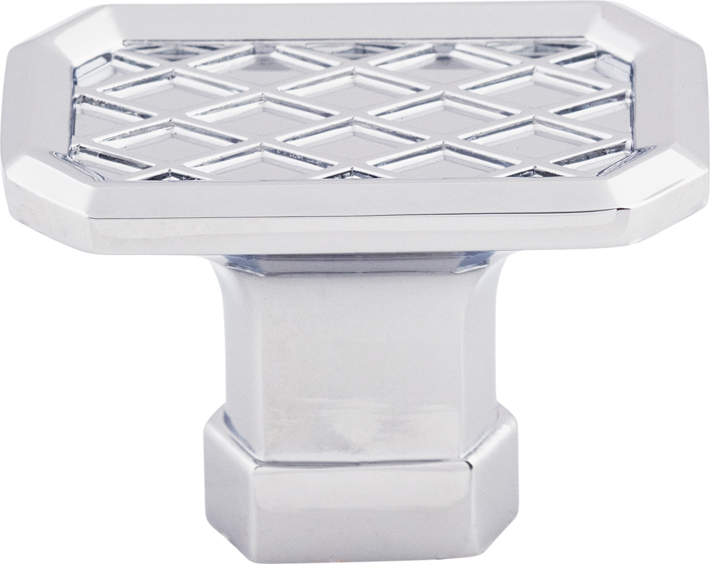 Top Knobs Tower Bridge Series 1-1/2"L Knob, Polished Chrome