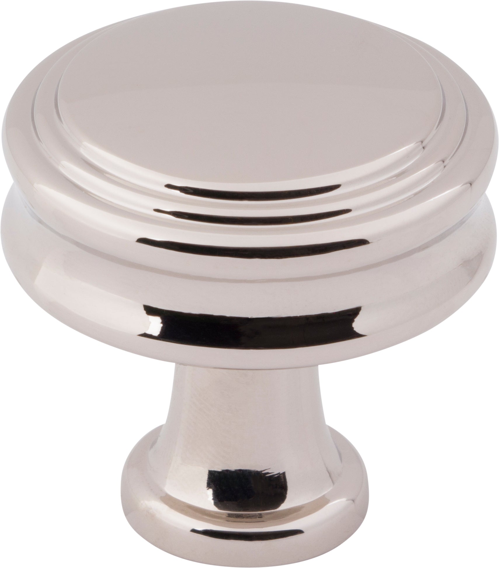 Top Knobs Coddington Series 1-1/4"L Knob, Polished Nickel