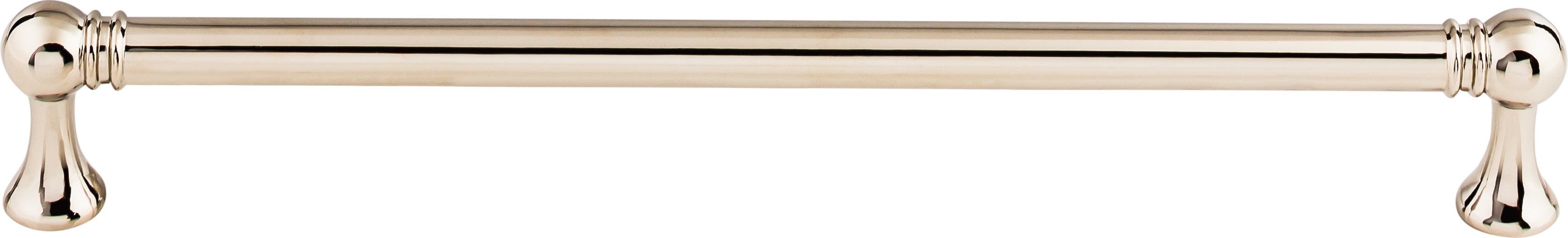 Top Knobs Kara Series 8-13/16"(223mm) CC Pull, Polished Nickel