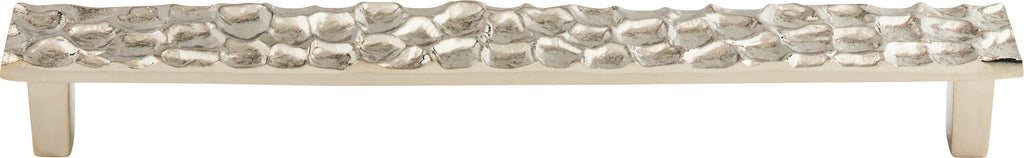 Top Knobs Cobblestone Series 8-13/16"(223mm) CC Pull, Polished Nickel
