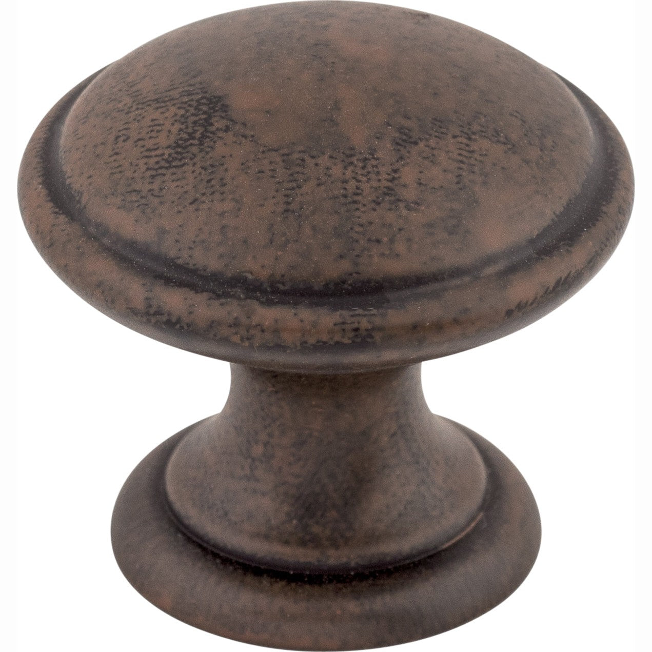 Top Knobs Rounded Series 1-1/4"L Knob, Patina Rouge