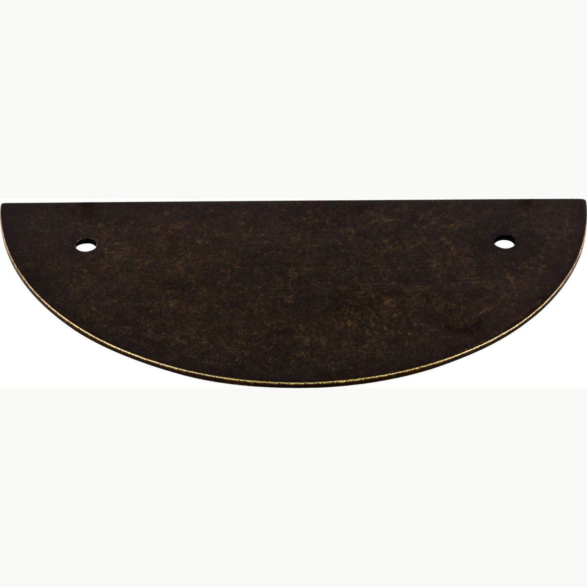 Half Circle 3 1/2" Center to Center Pull Backplate