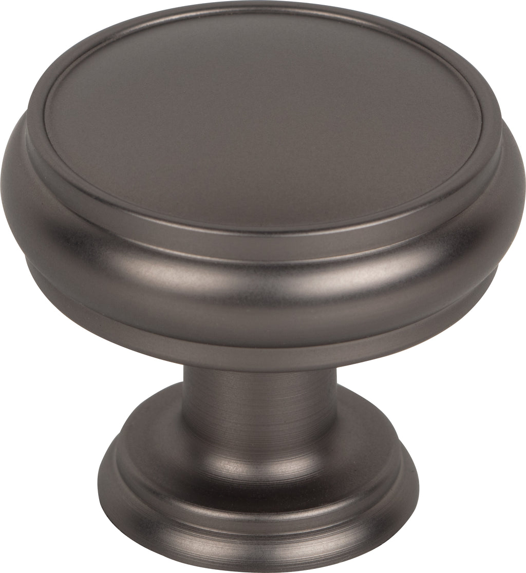 Top Knobs Eden Series 1-3/8"L Knob, Ash Gray