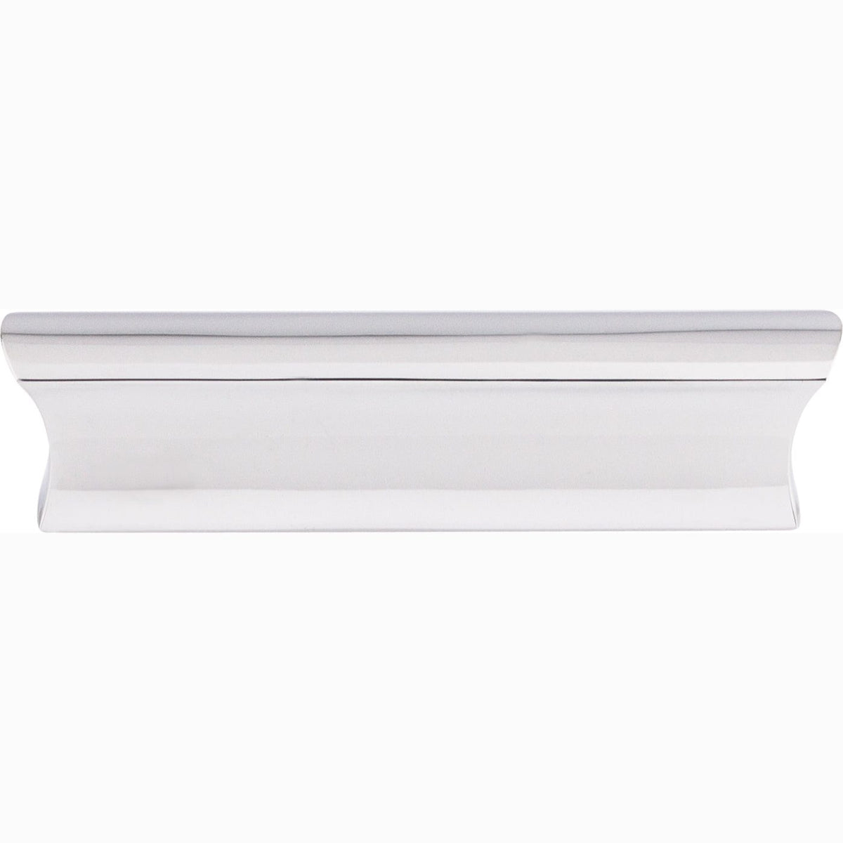 Top Knobs Glacier Series 3"(76mm) CC Pull, Polished Chrome