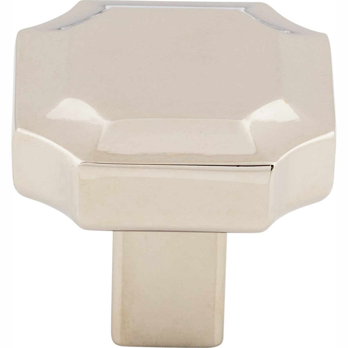 Top Knobs Davenport Series 1-1/4"L Knob, Polished Nickel