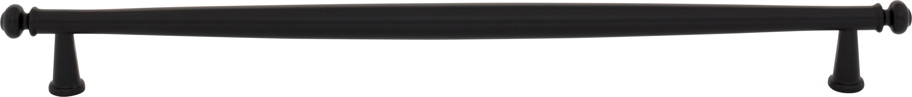 Top Knobs Coddington Series 12"(304mm) CC Pull, Flat Black