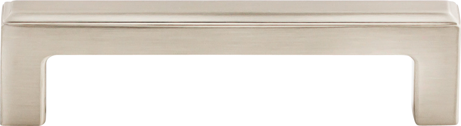 Top Knobs Podium Series 3-3/4"(95mm) CC Pull, Brushed Satin Nickel