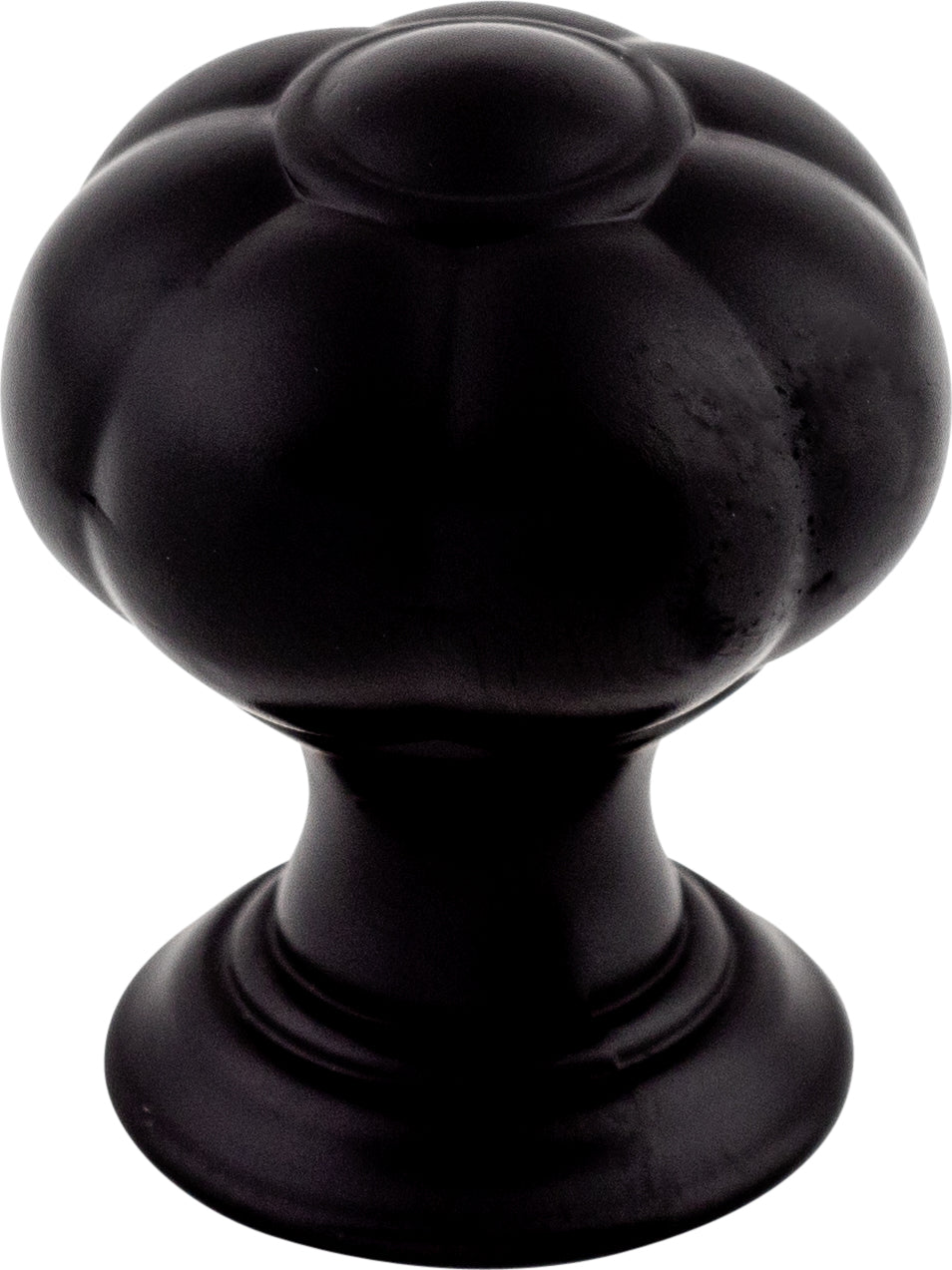 Top Knobs Allington Series 1"L Knob, Flat Black