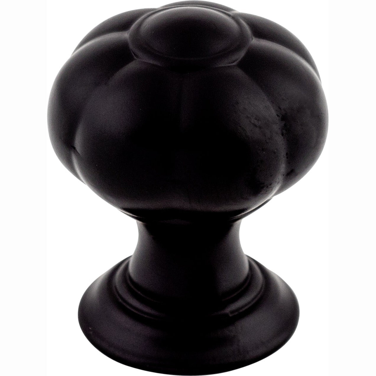 Top Knobs Allington Series 1"L Knob, Flat Black