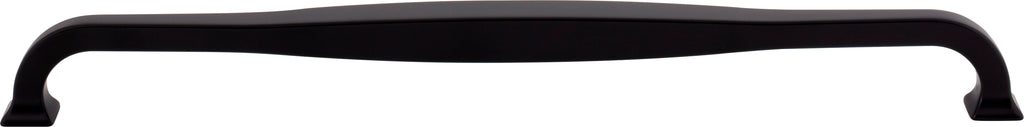 Top Knobs Contour Series 12"(304mm) CC Pull, Flat Black