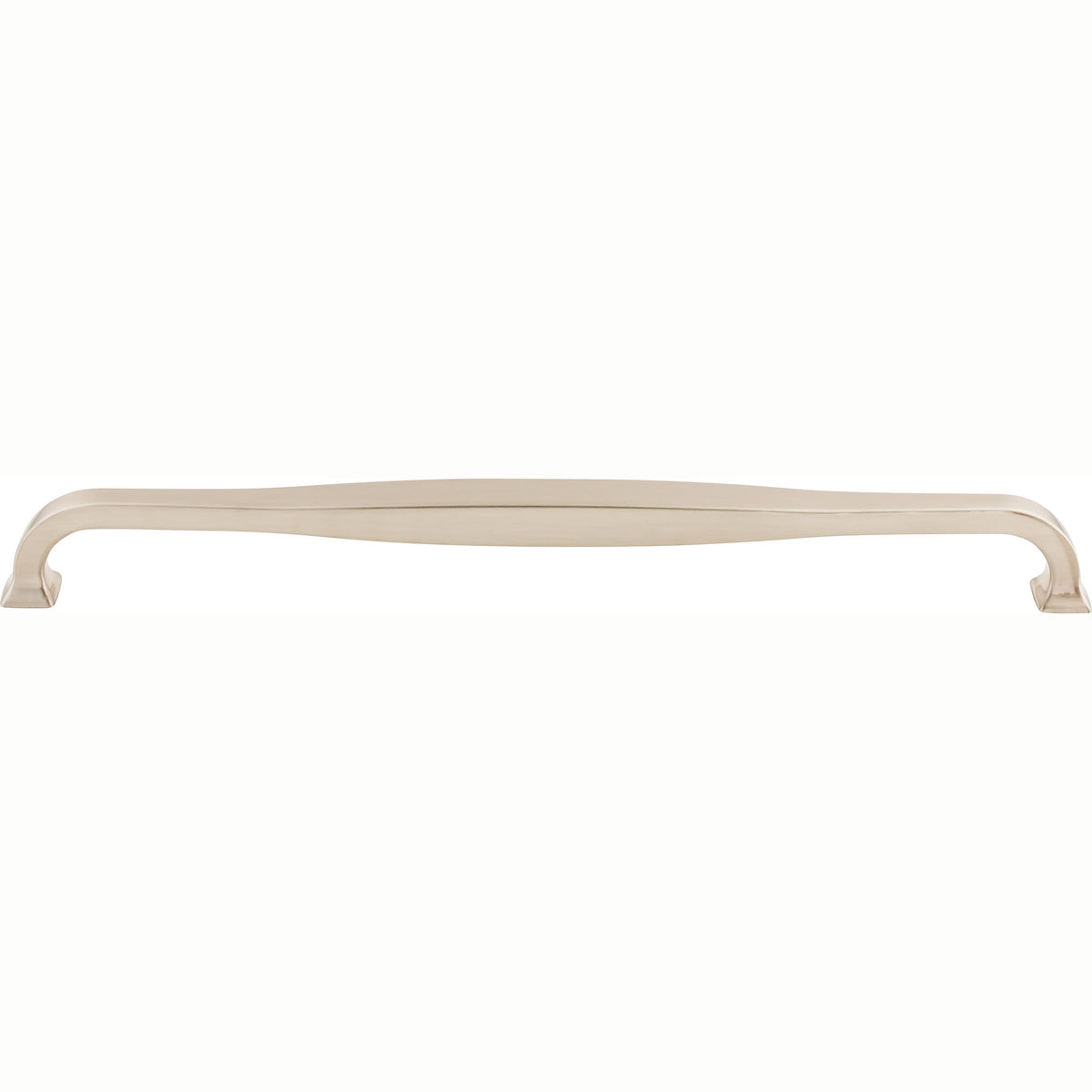 Top Knobs Contour Series 12"(304mm) CC Pull, Brushed Satin Nickel