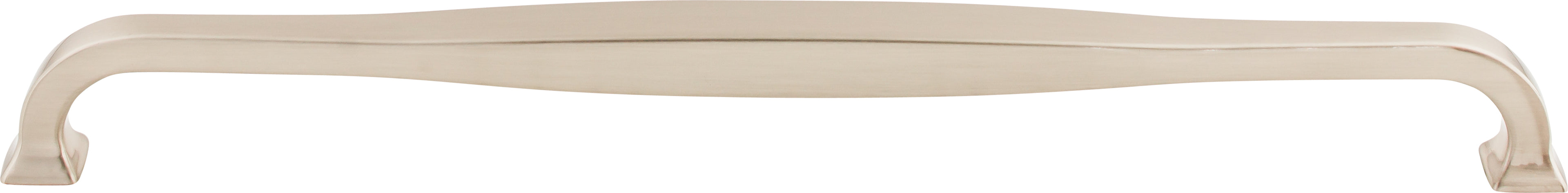 Top Knobs Contour Series 12"(304mm) CC Pull, Brushed Satin Nickel