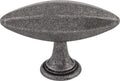 Top Knobs Chareau Series 1-15/16"L T-Handle, Black Iron