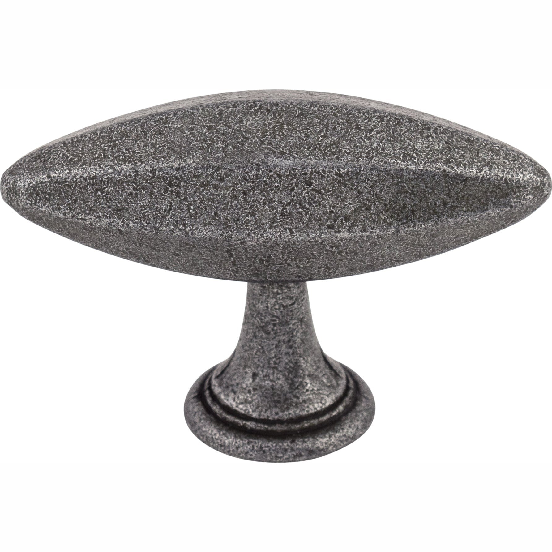 Top Knobs Chareau Series 1-15/16"L T-Handle, Black Iron