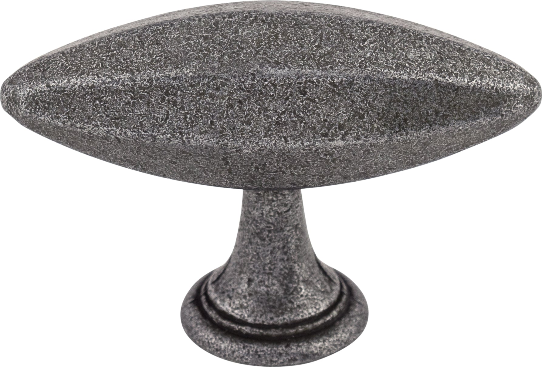 Top Knobs Chareau Series 1-15/16"L T-Handle, Black Iron