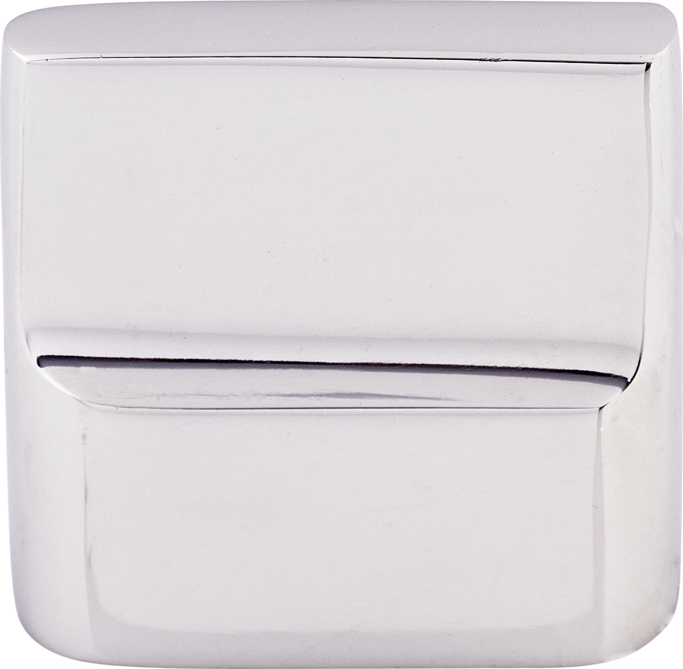 Top Knobs Aspen II Flat Sided Series 7/8"(23mm) CC Knob, Polished Chrome