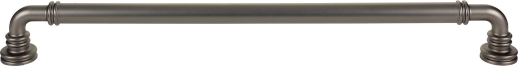 Top Knobs Cranford Series 18"(457mm) CC Appliance Pull, Ash Gray