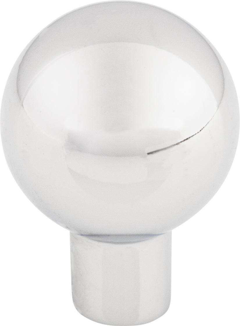 Top Knobs Brookline Series 7/8"L Knob, Polished Chrome