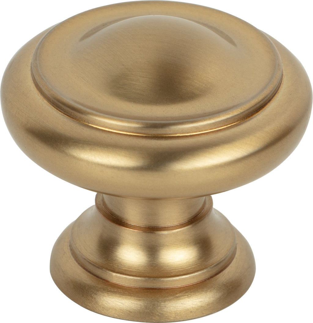 Top Knobs Dome Series 1-1/8"L Knob, Honey Bronze
