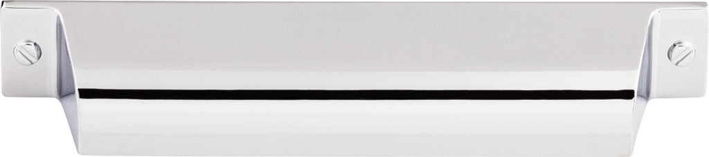 Top Knobs Channing Series 5"(127mm) CC Cup Pull, Polished Chrome