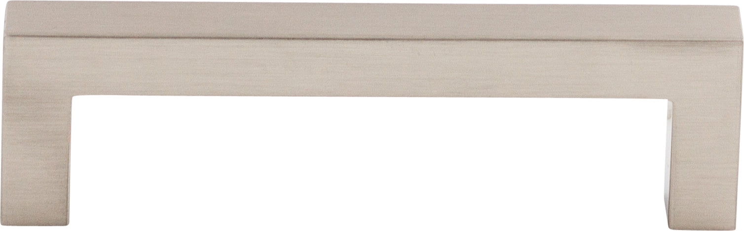 Top Knobs Square Series 3-3/4"(95mm) CC Bar Pull, Brushed Satin Nickel