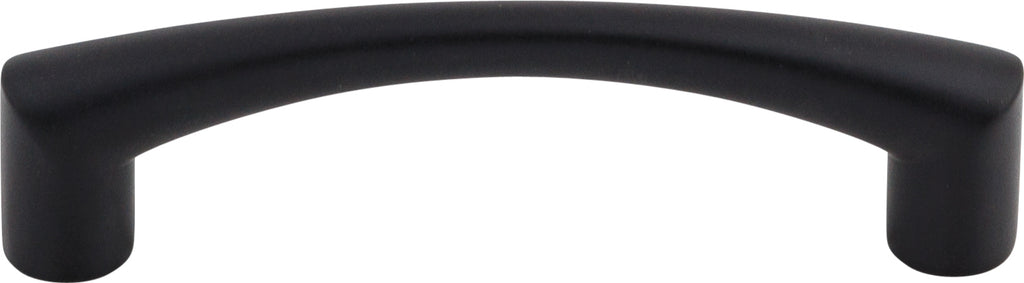 Top Knobs Hidra Series 3-3/4"(95mm) CC Pull, Flat Black