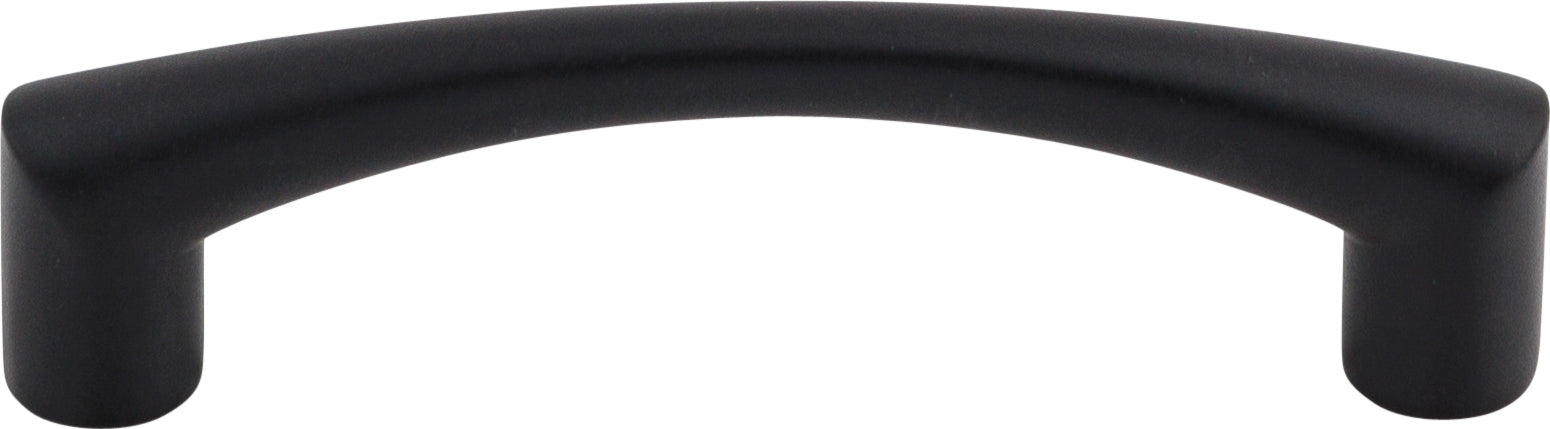Top Knobs Hidra Series 3-3/4"(95mm) CC Pull, Flat Black