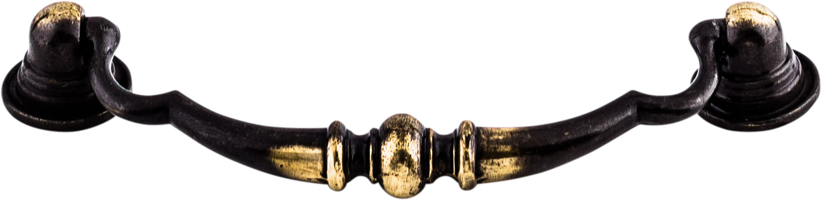 Top Knobs Oxford Series 3-3/4"(95mm) CC Pull, Dark Antique Brass